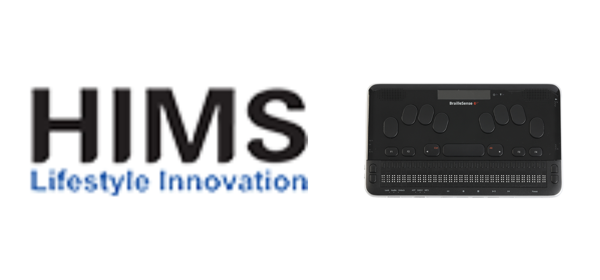 HIMS Inc collection image showing company logo and BrailleSense 6