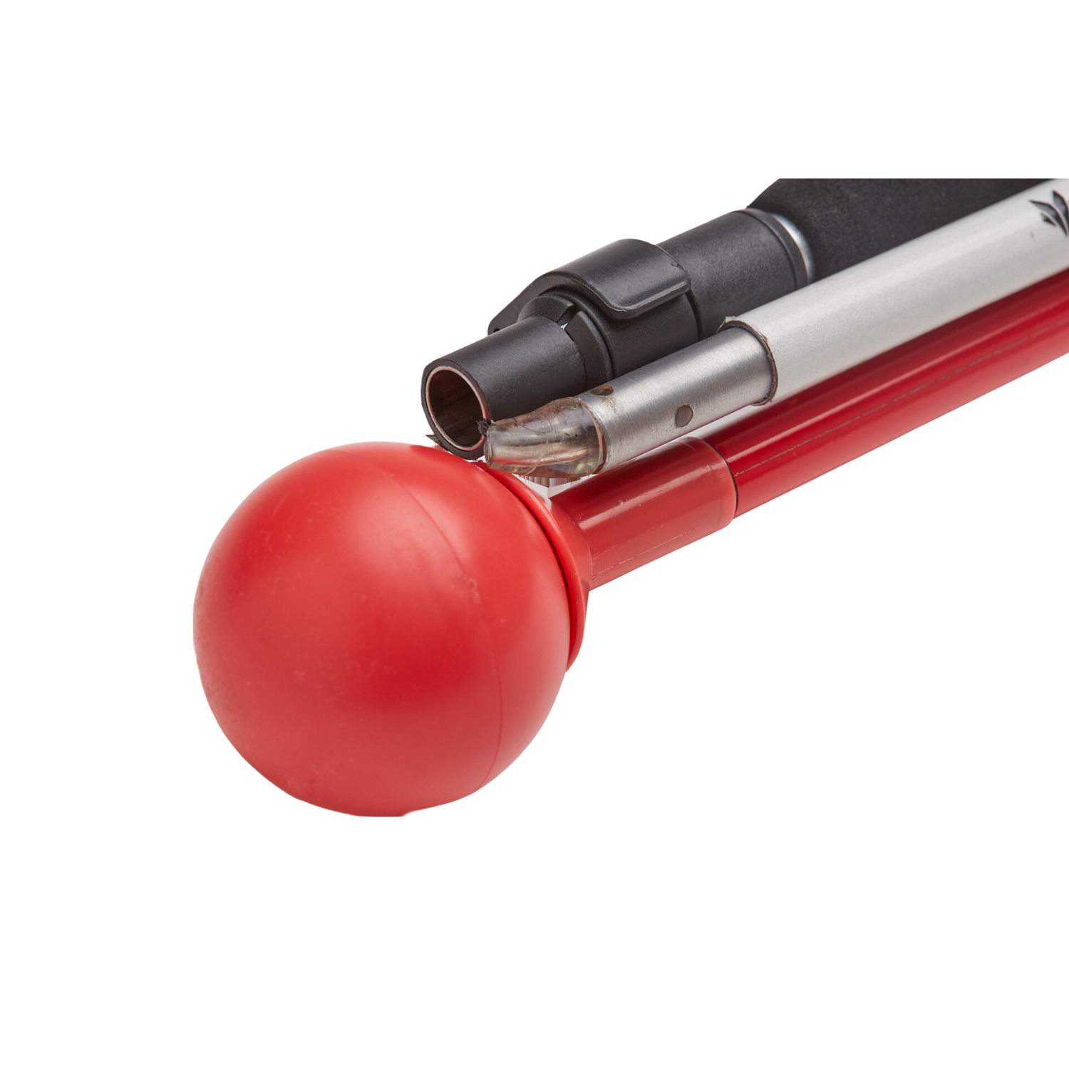 Image of the All Terrain Cane's red roller ball tip