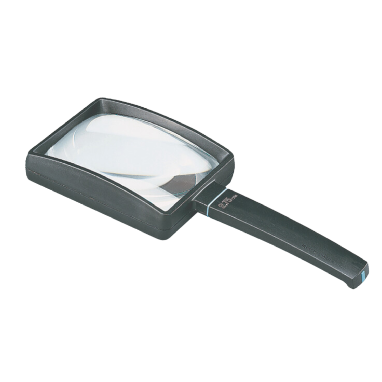 Image of the Aspheric II Rectangular 2.8x Hand-held Magnifier from Eschenbach Optik.