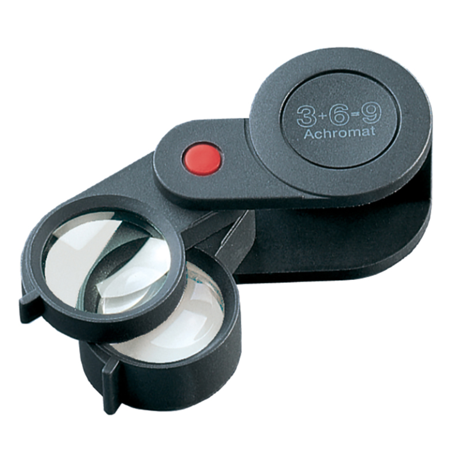 SCHW#418342 6X/20D, 30mm Black Pocket Magnifier