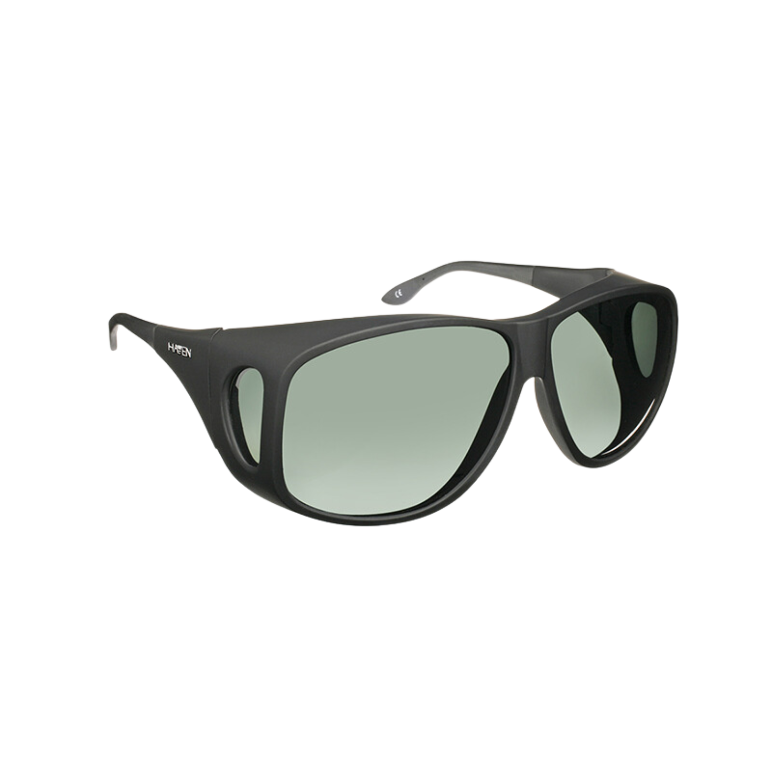 Image of the Eschenbach Haven Banyan XL polarized sunglasses with gray tint.