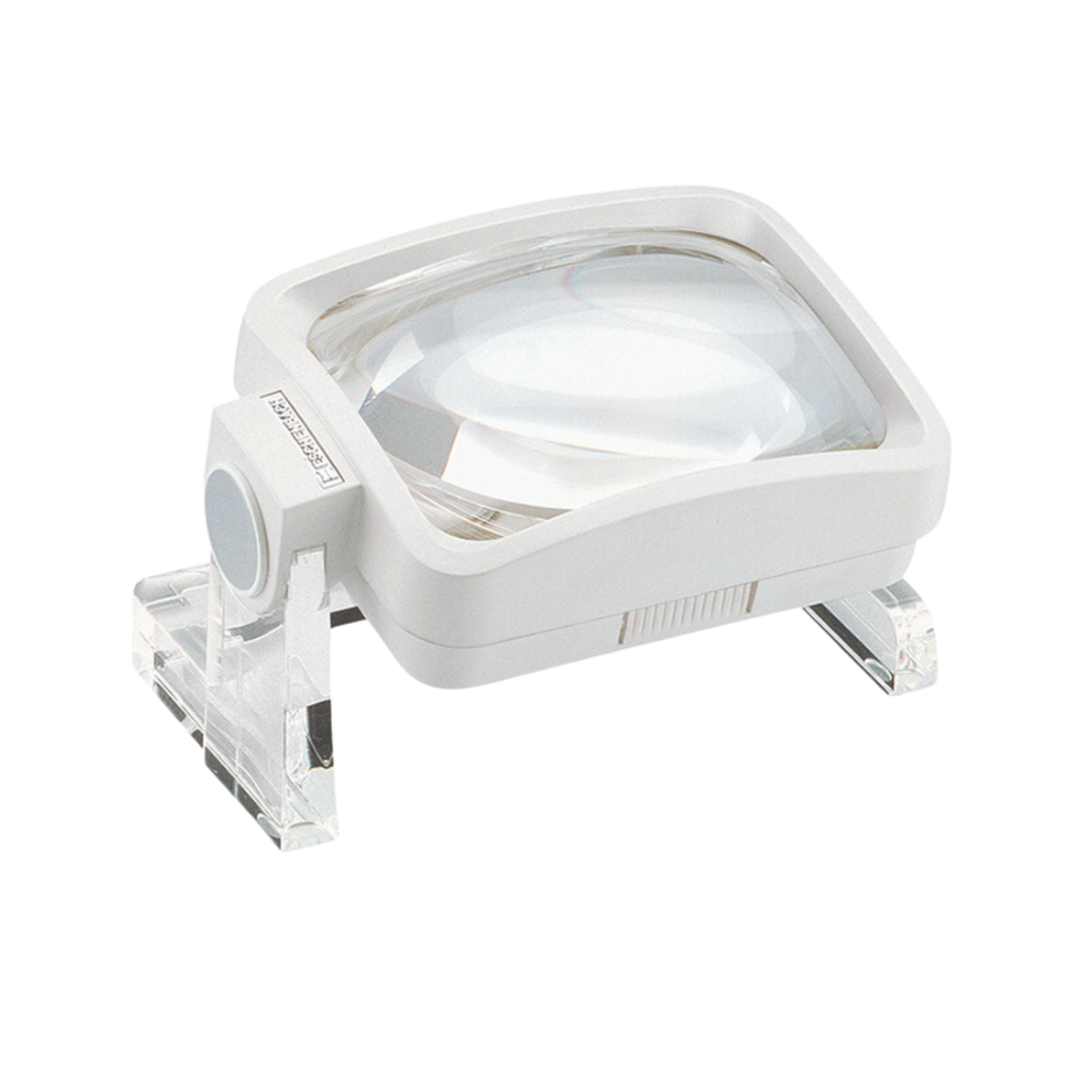 Image of the Visomax 4x2" aspheric stand magnifier from Eschenbach.