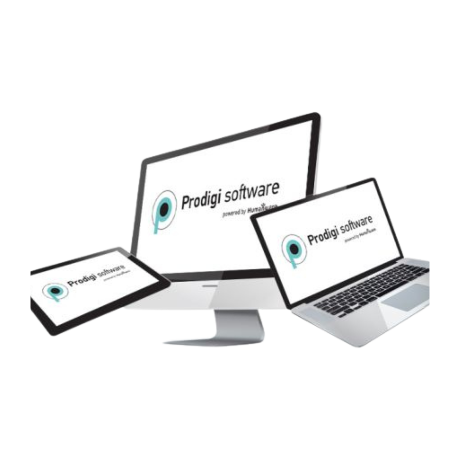 Image of the Prodogi software logo on a tablet, desktop, and laptop.

*Tablet, desktop, and laptop not included.*