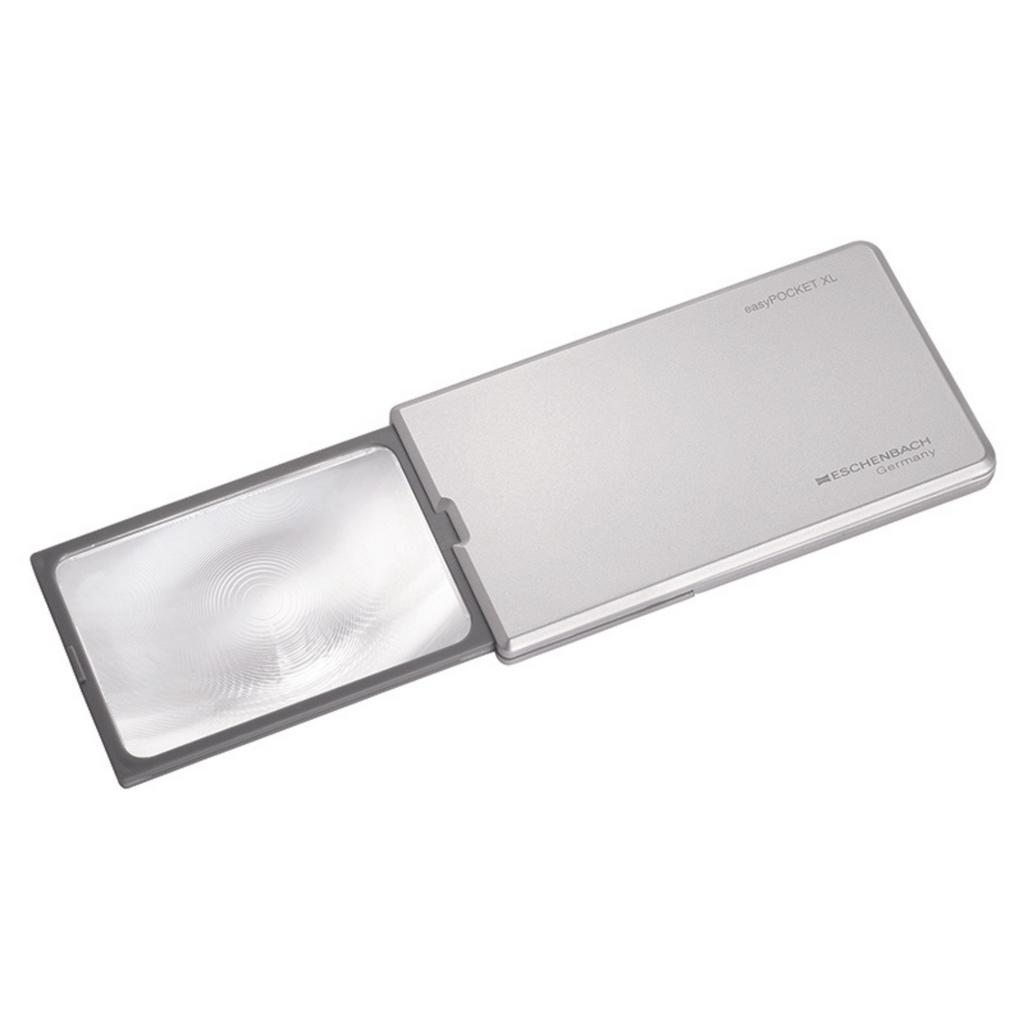 EZOptix 6x 50mm Handheld Illuminated Pocket Magnifier with LED Light