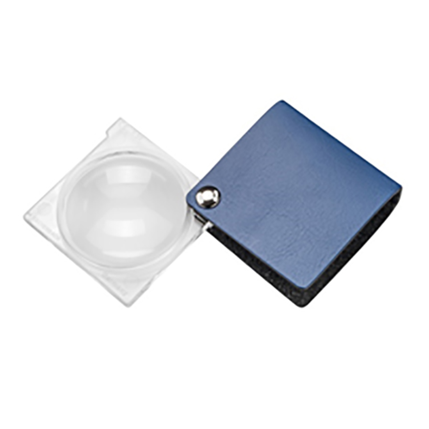 Image of a blue Magno folding pocket magnifier from Eschenbach Optik